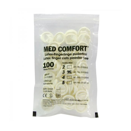 MED-Comfort - Fingerlinge - Latex Puderfrei