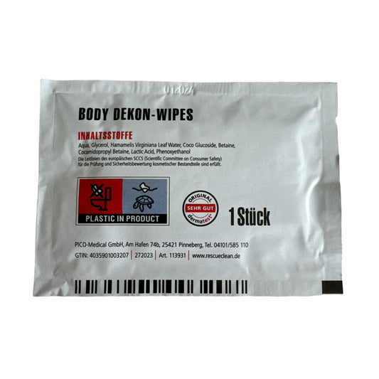 Rescueclean -  W4 - Body-Dekon-Wipes - 1 Stk.